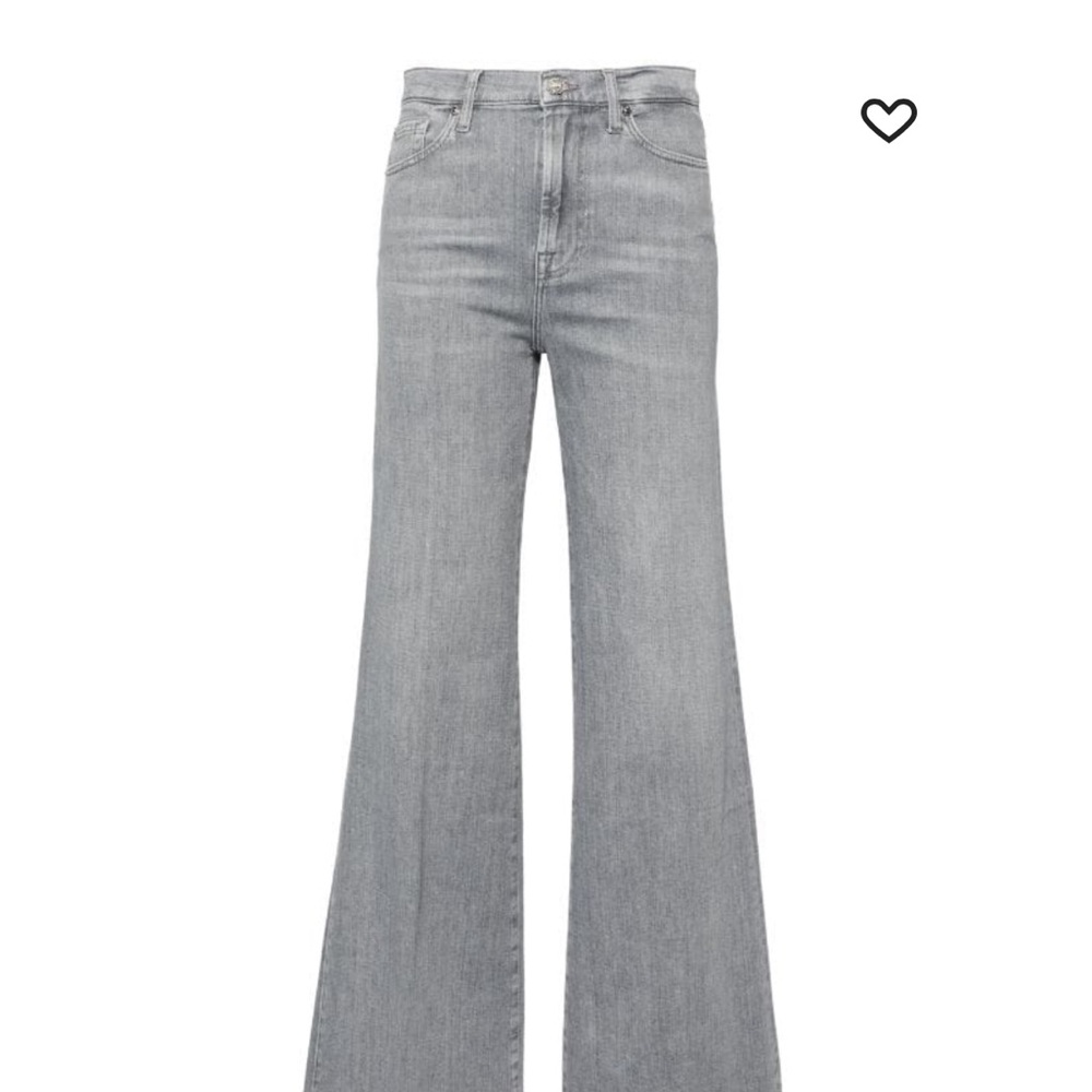 7 for all mankind dojo trouser/ grey denim size 27